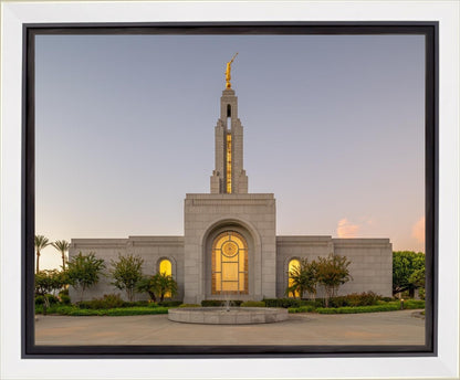 Redlands Temple Eternal Fountain Gallery Wrap