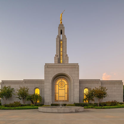 Redlands Temple Eternal Fountain Gallery Wrap