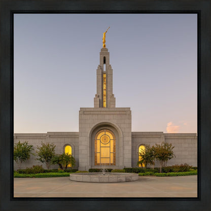 Redlands Temple Eternal Fountain Gallery Wrap