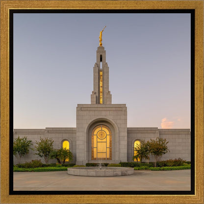 Redlands Temple Eternal Fountain Gallery Wrap