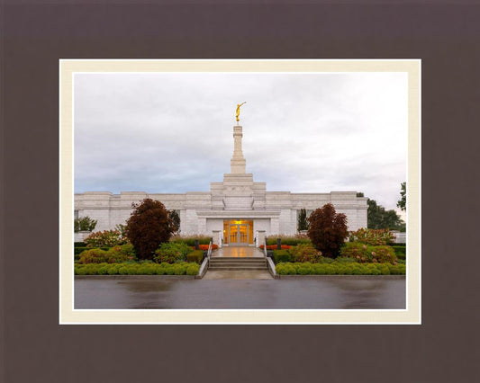 Detroit Temple After The Storm