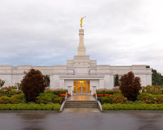 Detroit Temple After The Storm Gallery Wrap