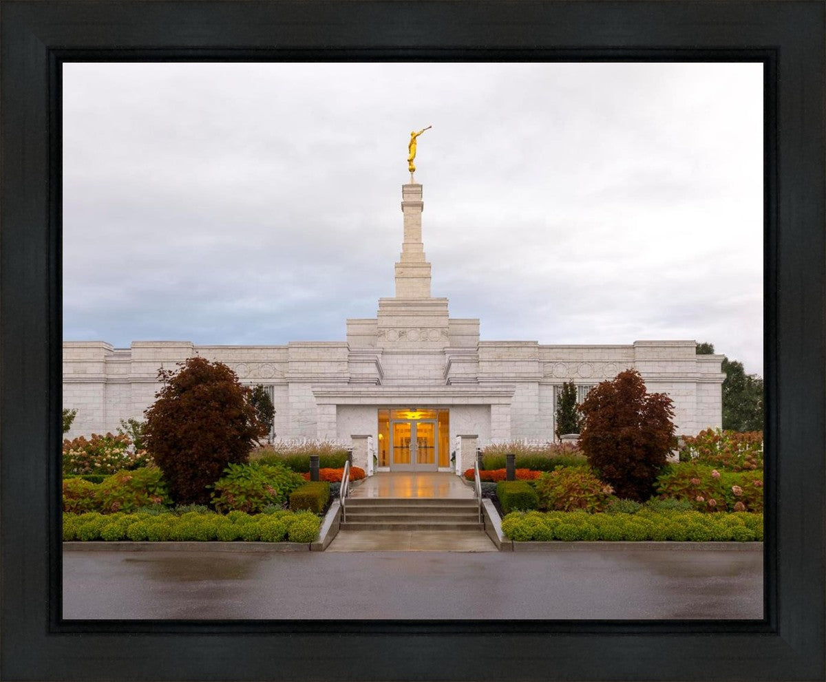 Detroit Temple After The Storm Gallery Wrap