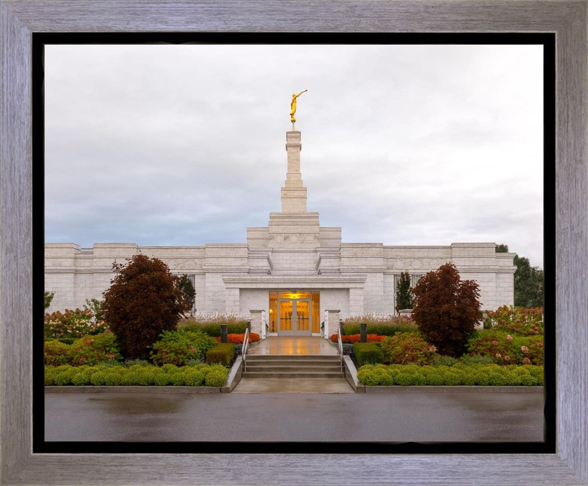 Detroit Temple After The Storm Gallery Wrap