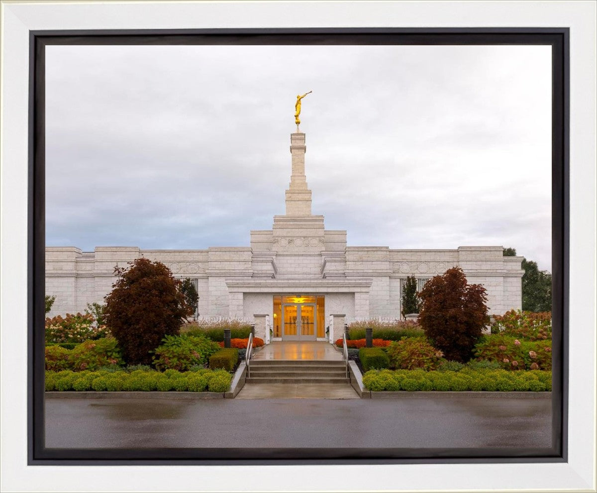 Detroit Temple After The Storm Gallery Wrap