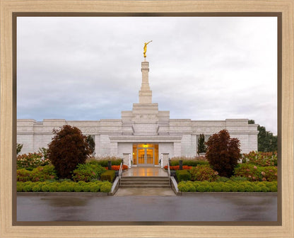 Detroit Temple After The Storm Gallery Wrap