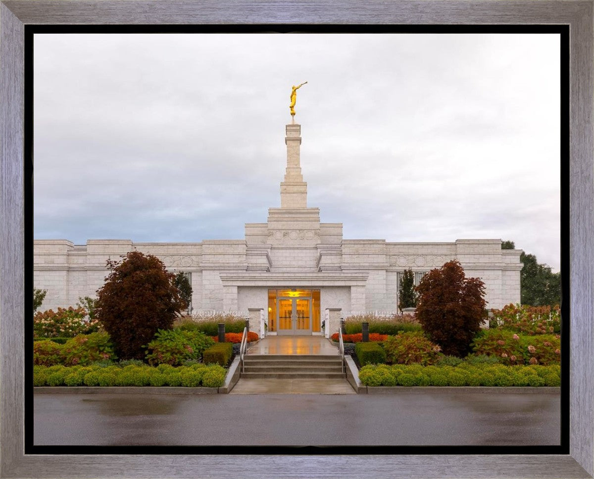 Detroit Temple After The Storm Gallery Wrap