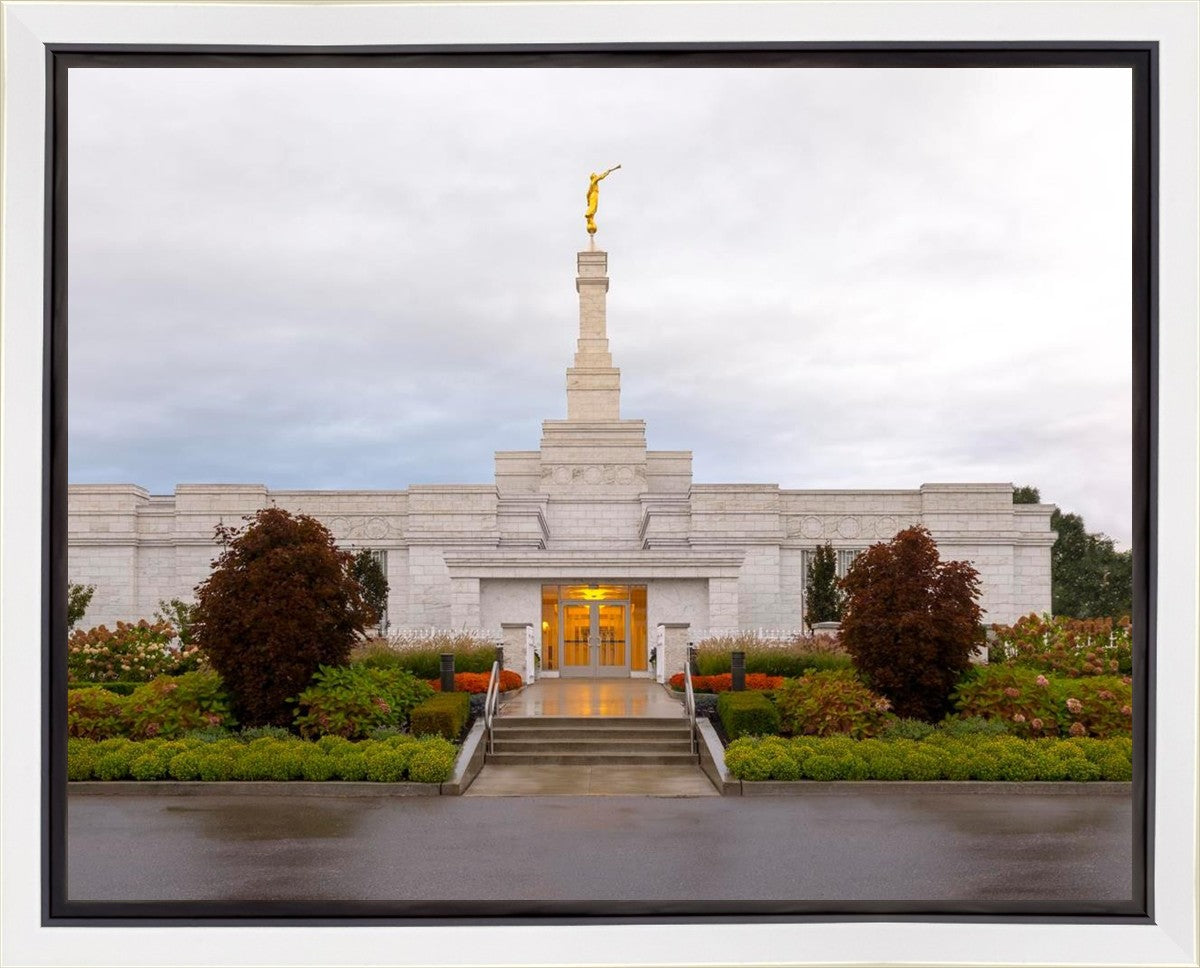 Detroit Temple After The Storm Gallery Wrap