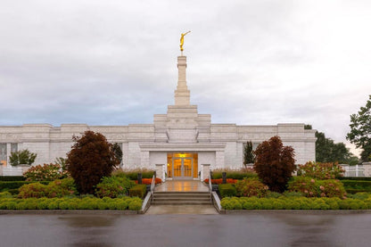 Detroit Temple After The Storm Gallery Wrap