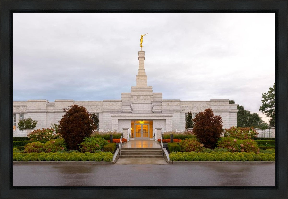 Detroit Temple After The Storm Gallery Wrap