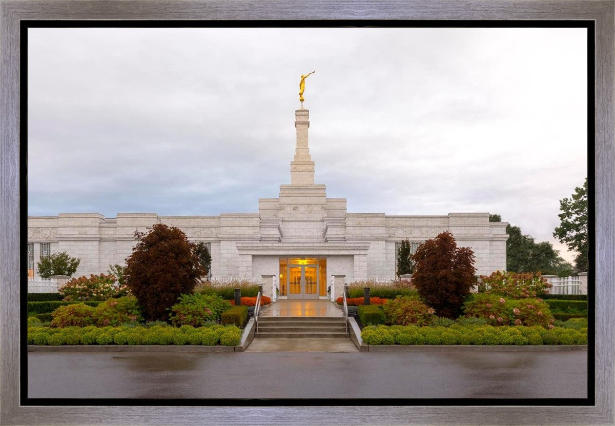 Detroit Temple After The Storm Gallery Wrap