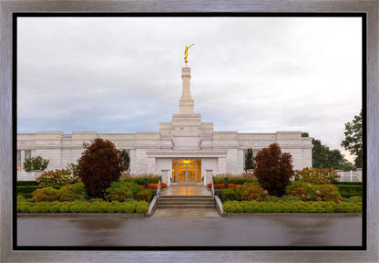 Detroit Temple After The Storm Gallery Wrap