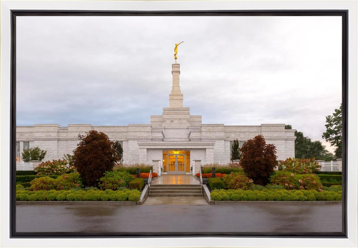 Detroit Temple After The Storm Gallery Wrap