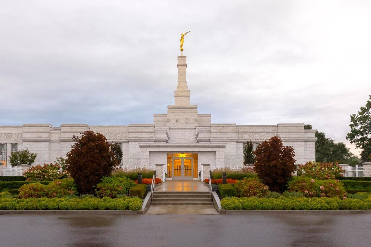 Detroit Temple After The Storm Gallery Wrap