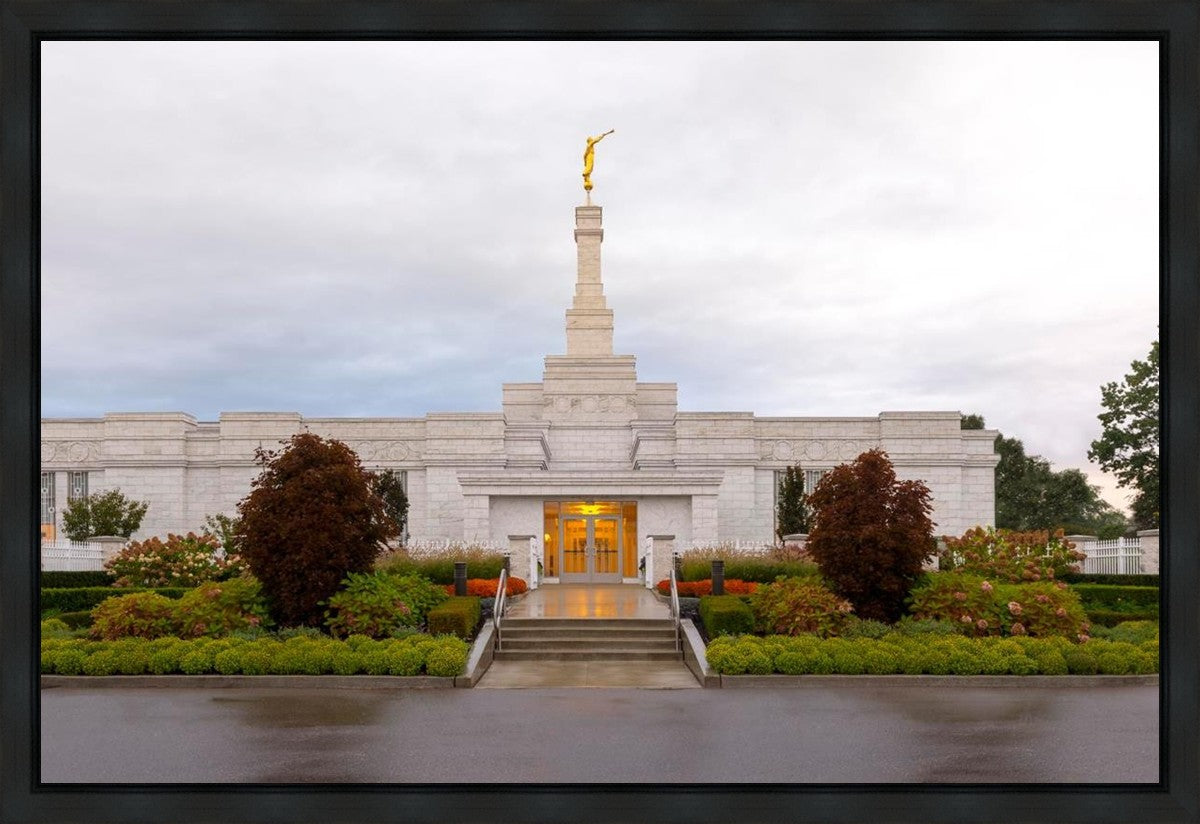 Detroit Temple After The Storm Gallery Wrap