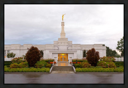Detroit Temple After The Storm Gallery Wrap