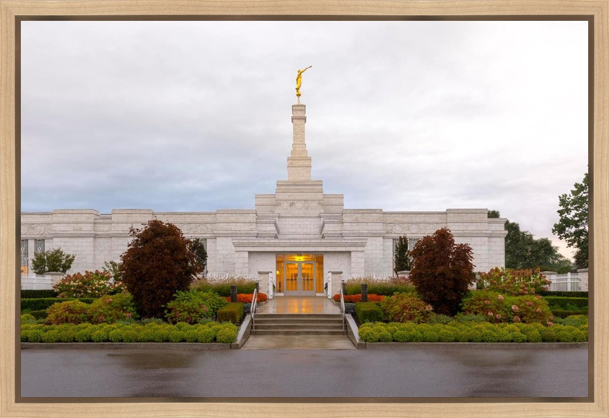 Detroit Temple After The Storm Gallery Wrap