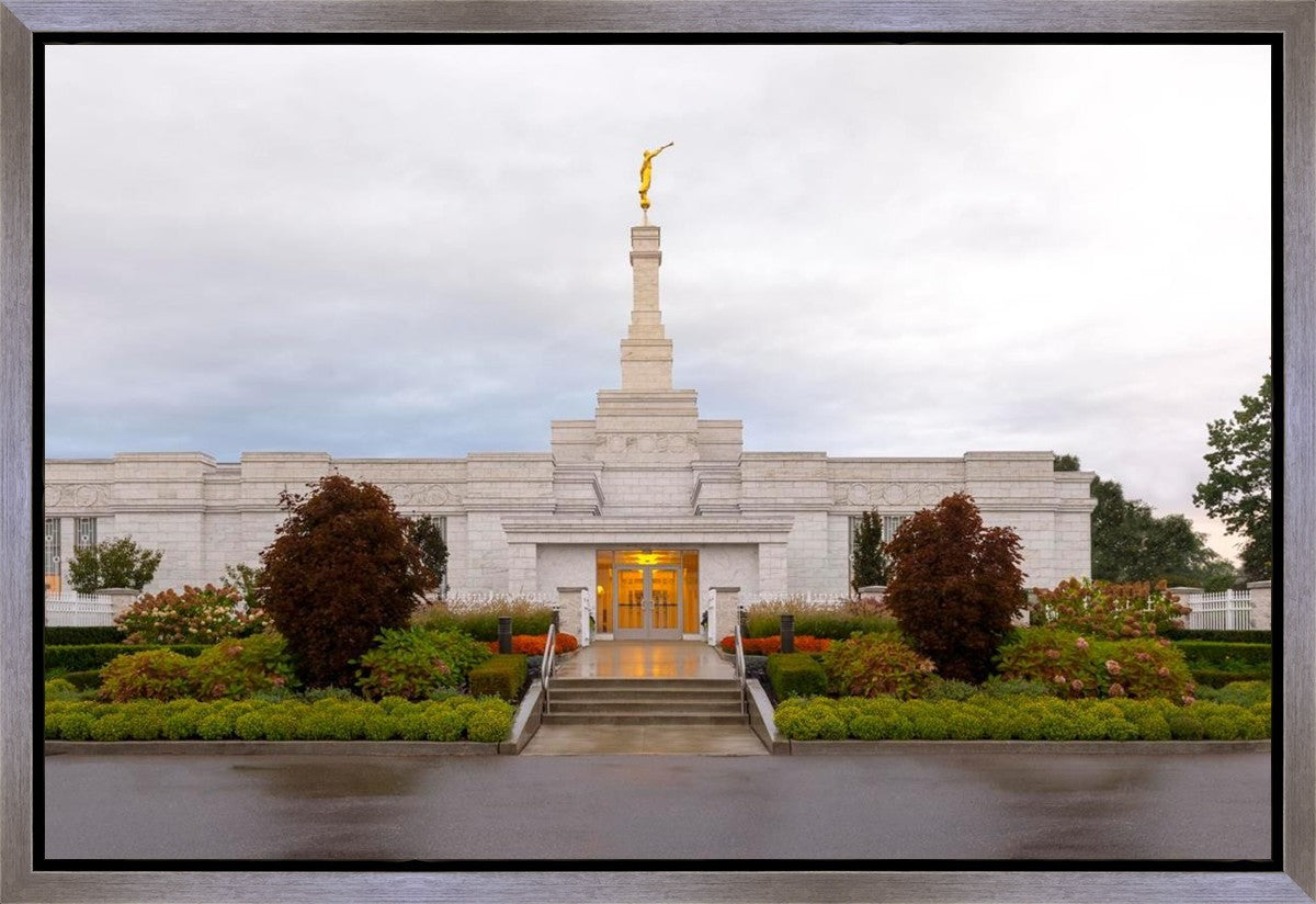 Detroit Temple After The Storm Gallery Wrap