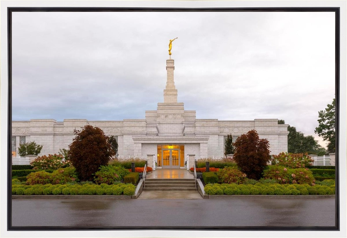 Detroit Temple After The Storm Gallery Wrap