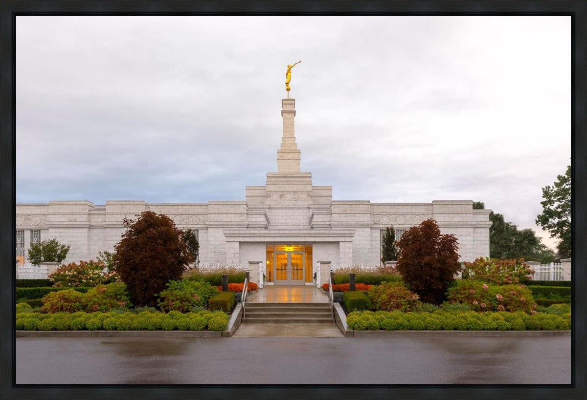 Detroit Temple After The Storm Gallery Wrap