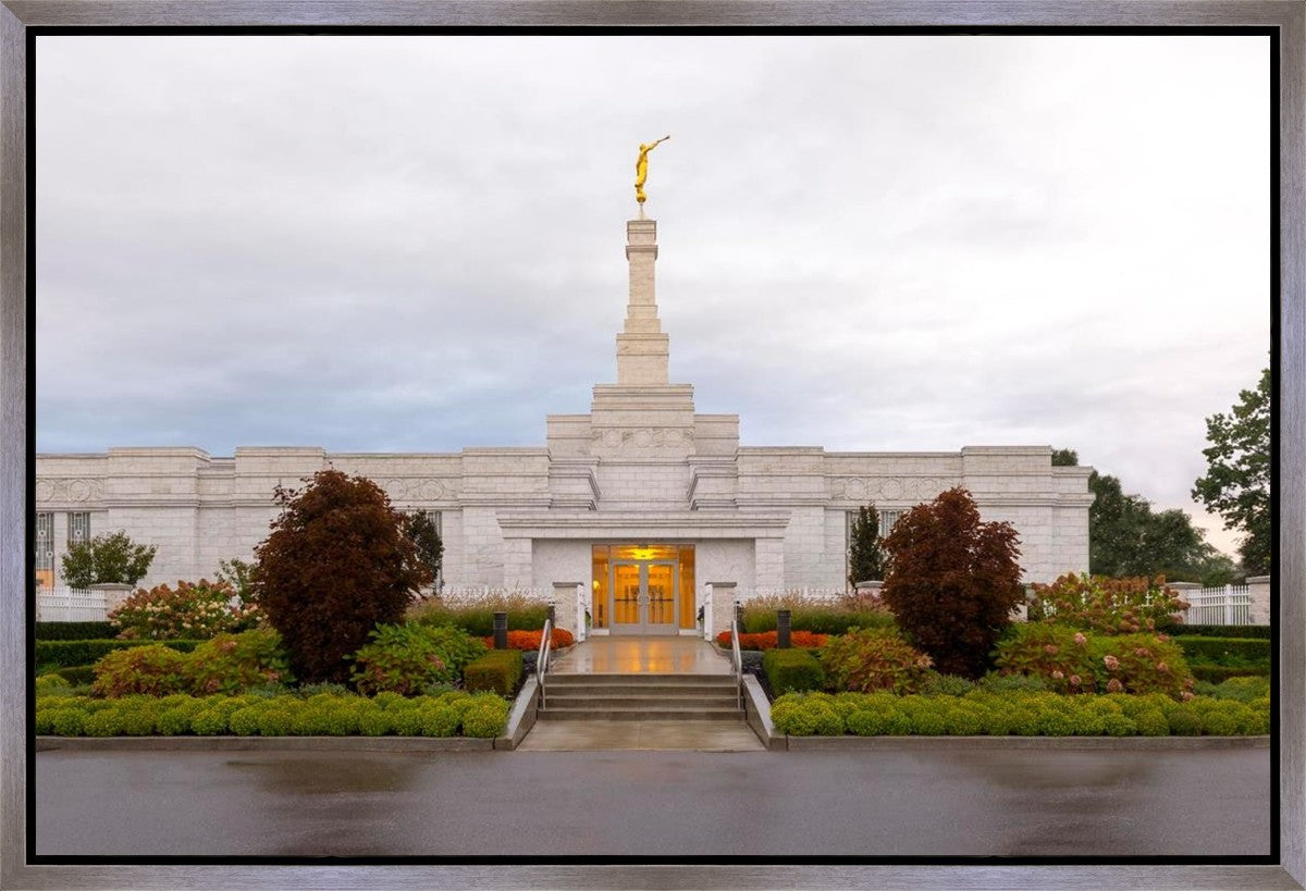 Detroit Temple After The Storm Gallery Wrap