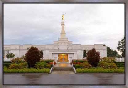 Detroit Temple After The Storm Gallery Wrap