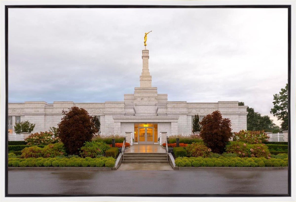Detroit Temple After The Storm Gallery Wrap