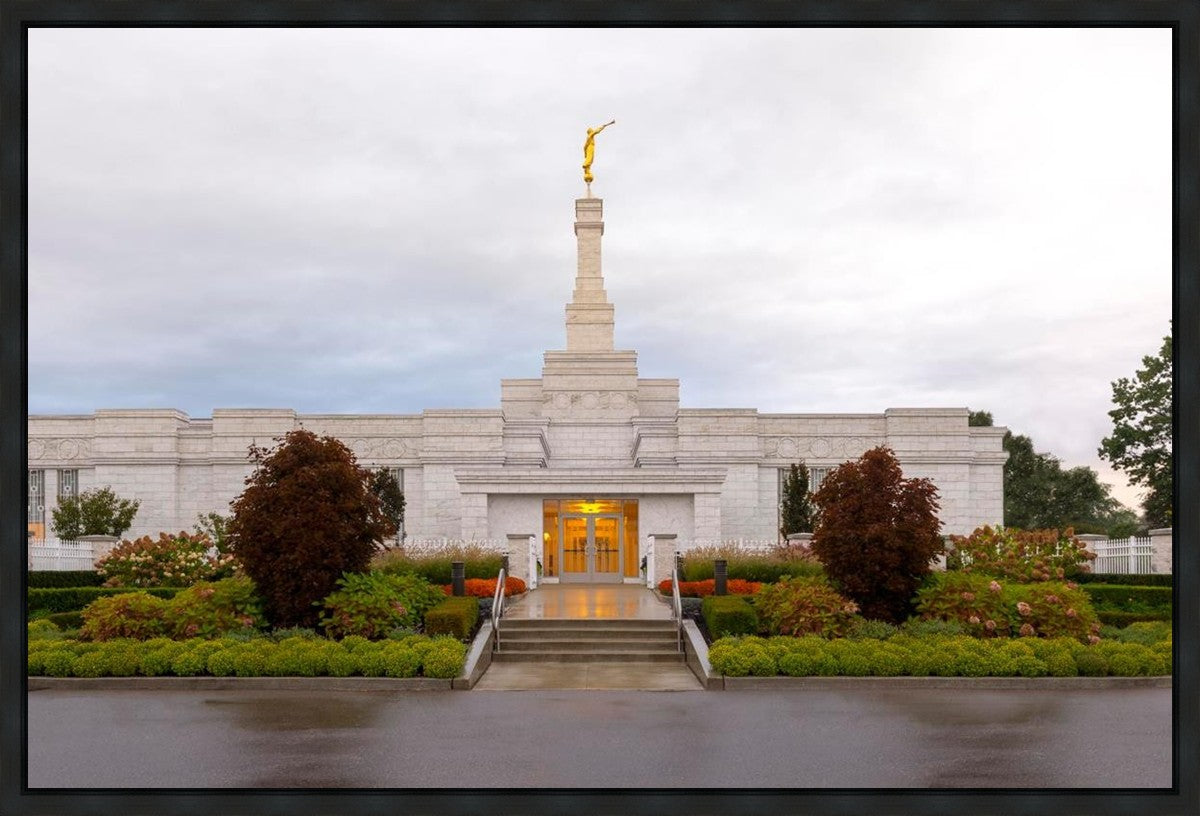 Detroit Temple After The Storm Gallery Wrap