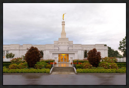 Detroit Temple After The Storm Gallery Wrap