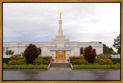 Detroit Temple After The Storm Gallery Wrap