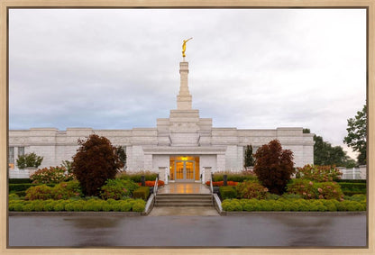 Detroit Temple After The Storm Gallery Wrap