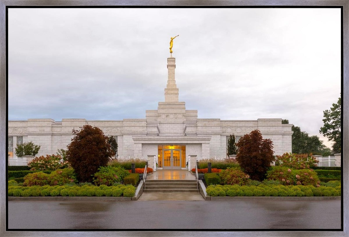 Detroit Temple After The Storm Gallery Wrap
