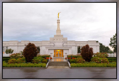 Detroit Temple After The Storm Gallery Wrap