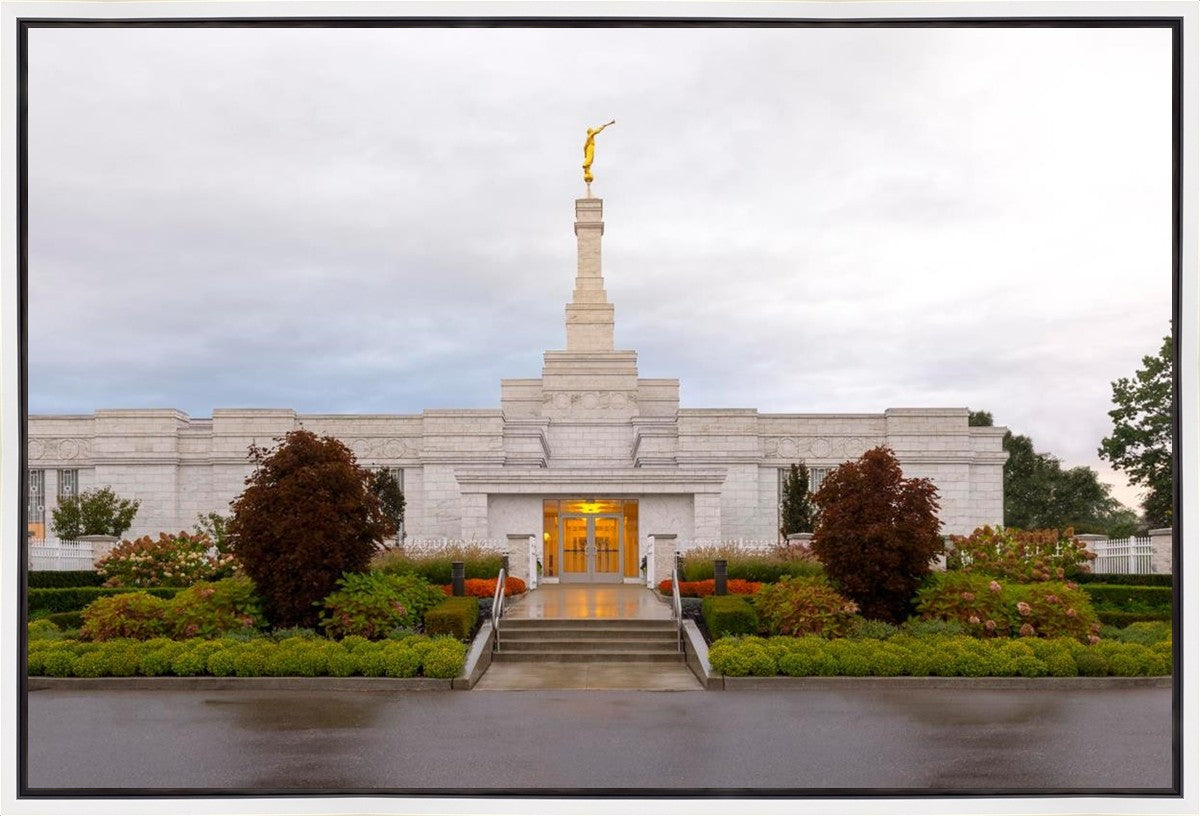Detroit Temple After The Storm Gallery Wrap