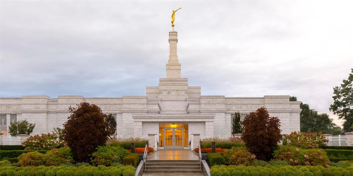 Detroit Temple After The Storm Gallery Wrap