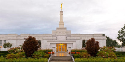 Detroit Temple After The Storm Gallery Wrap