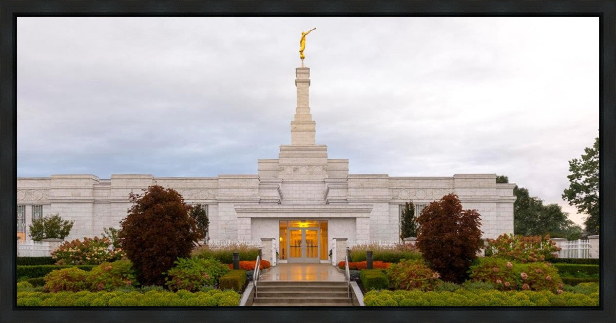 Detroit Temple After The Storm Gallery Wrap
