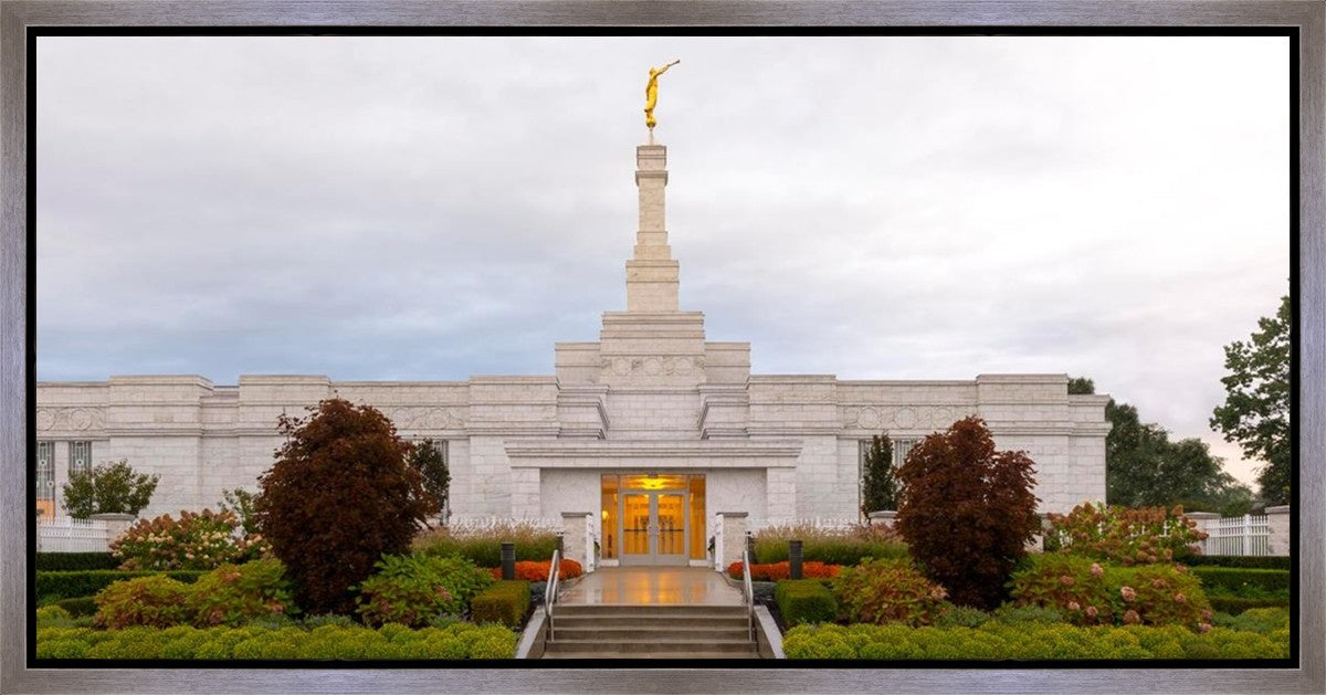Detroit Temple After The Storm Gallery Wrap