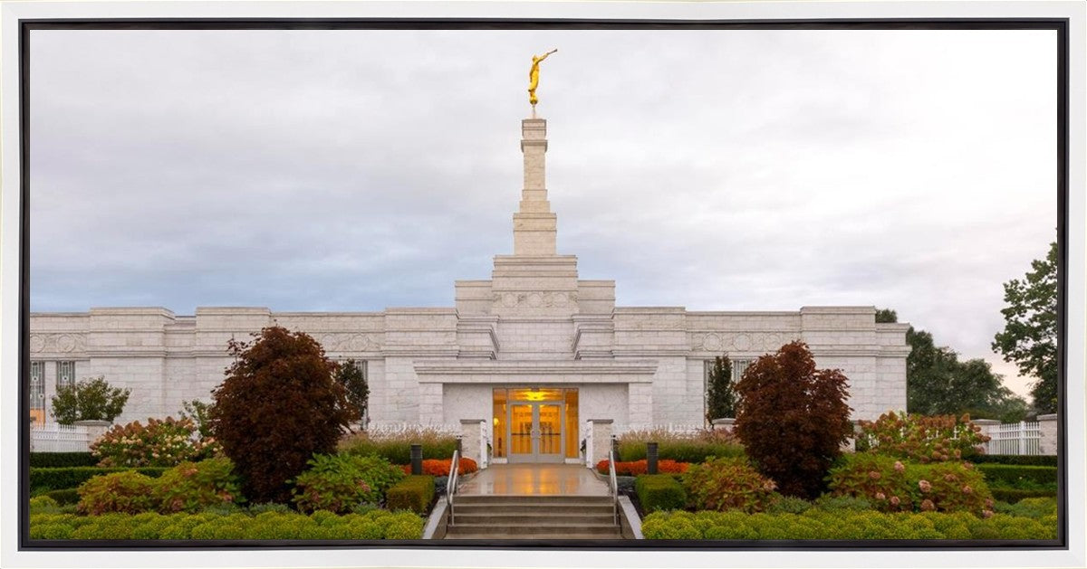 Detroit Temple After The Storm Gallery Wrap