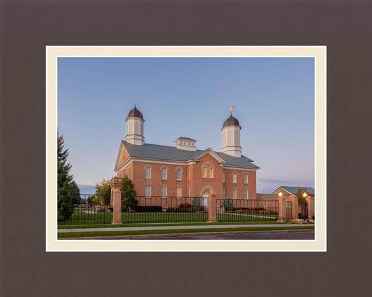 Vernal Temple Late Sunset