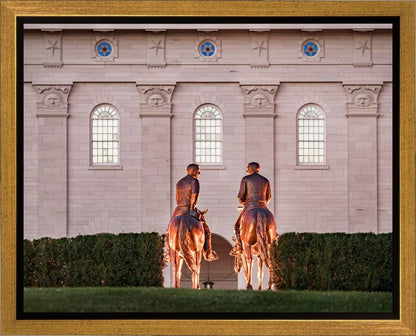 Leaving Nauvoo Behind Gallery Wrap