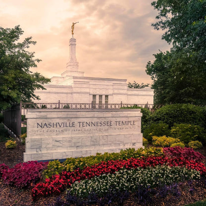 Nashville After The Storm Gallery Wrap