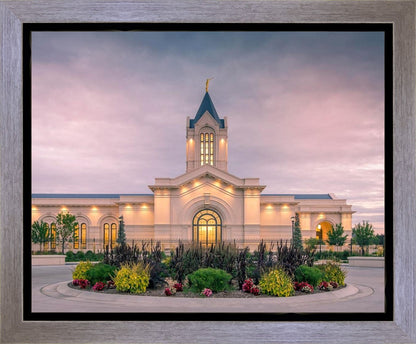 Fort Collins Temple Eternal Garden Gallery Wrap