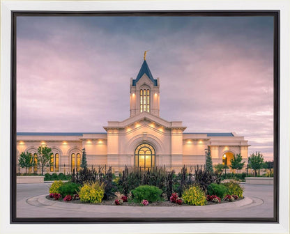 Fort Collins Temple Eternal Garden Gallery Wrap