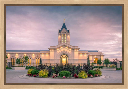 Fort Collins Temple Eternal Garden Gallery Wrap