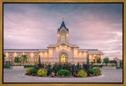 Fort Collins Temple Eternal Garden Gallery Wrap