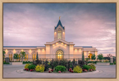 Fort Collins Temple Eternal Garden Gallery Wrap