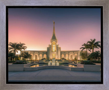 Fort Lauderdale Temple Nativity Gallery Wrap