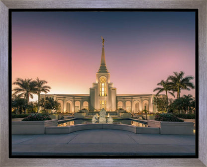 Fort Lauderdale Temple Nativity Gallery Wrap