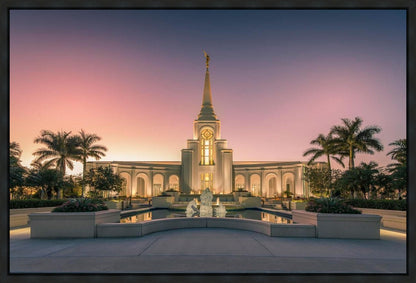 Fort Lauderdale Temple Nativity Gallery Wrap